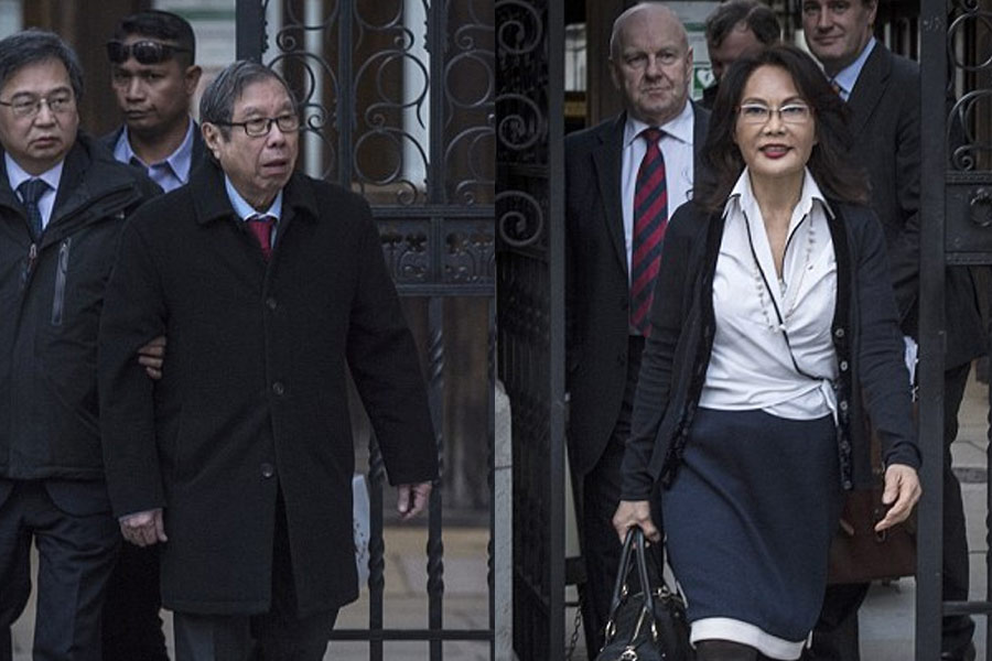 Images for Malaysian tycoon Khoo Kay Peng and Palin Chai