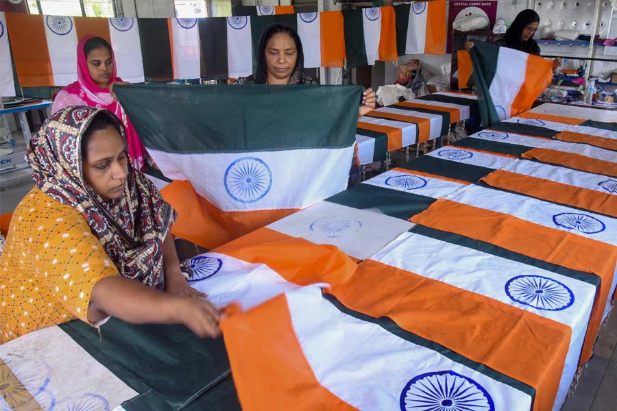 Only village of Karnataka that makes official Indian flags