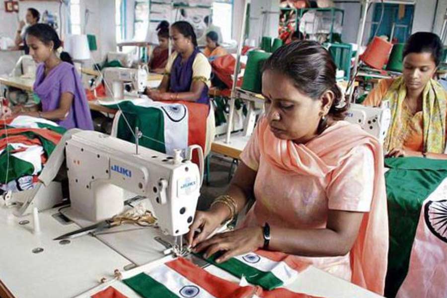 Only village of Karnataka that makes official Indian flags