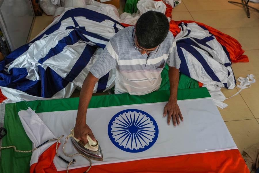 Only village of Karnataka that makes official Indian flags