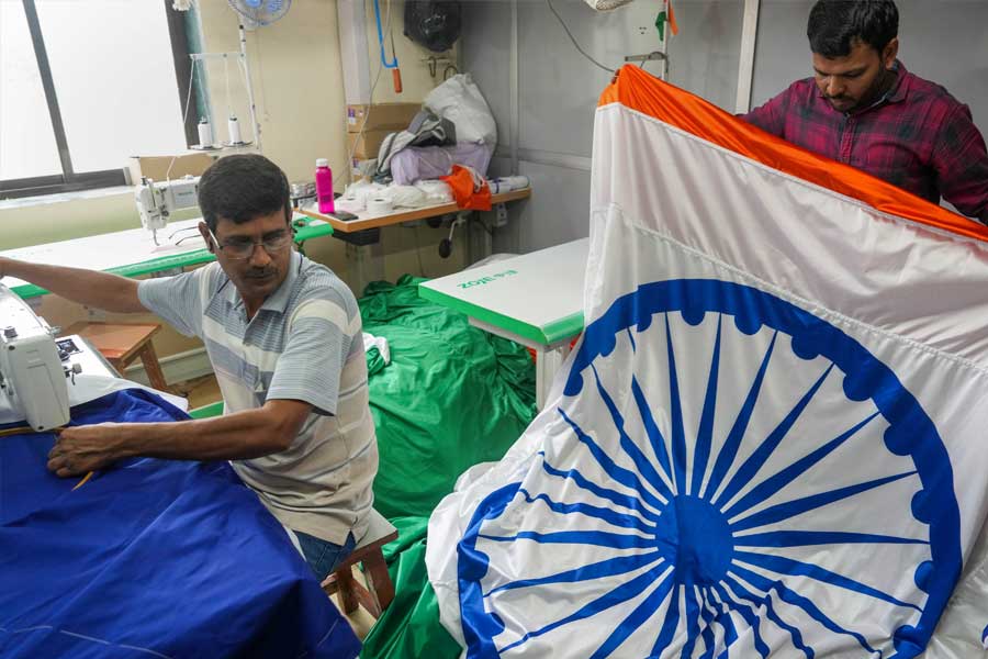 Only village of Karnataka that makes official Indian flags