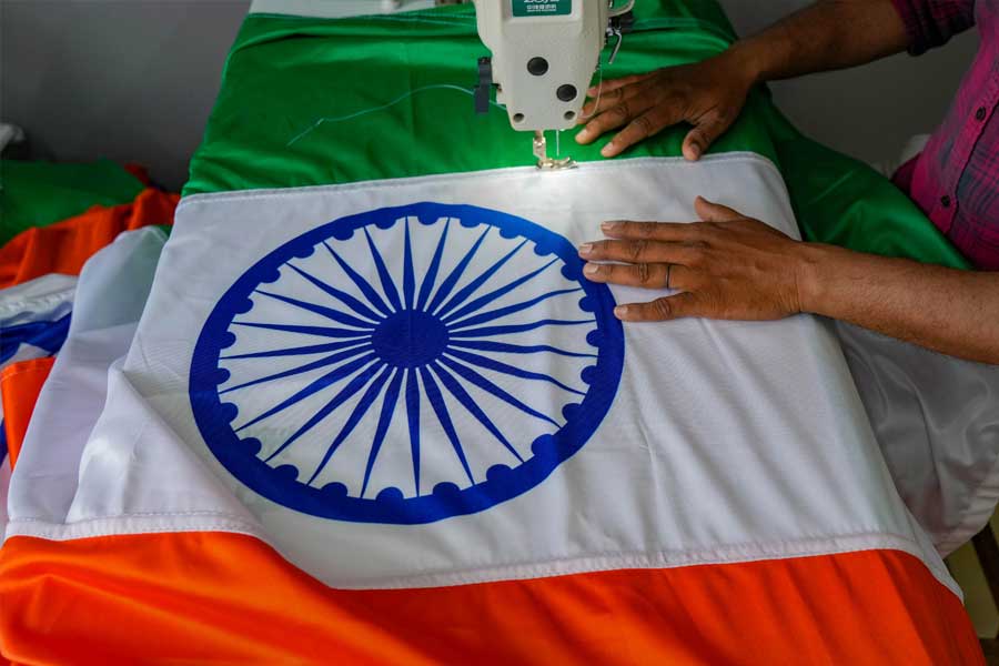 Only village of Karnataka that makes official Indian flags