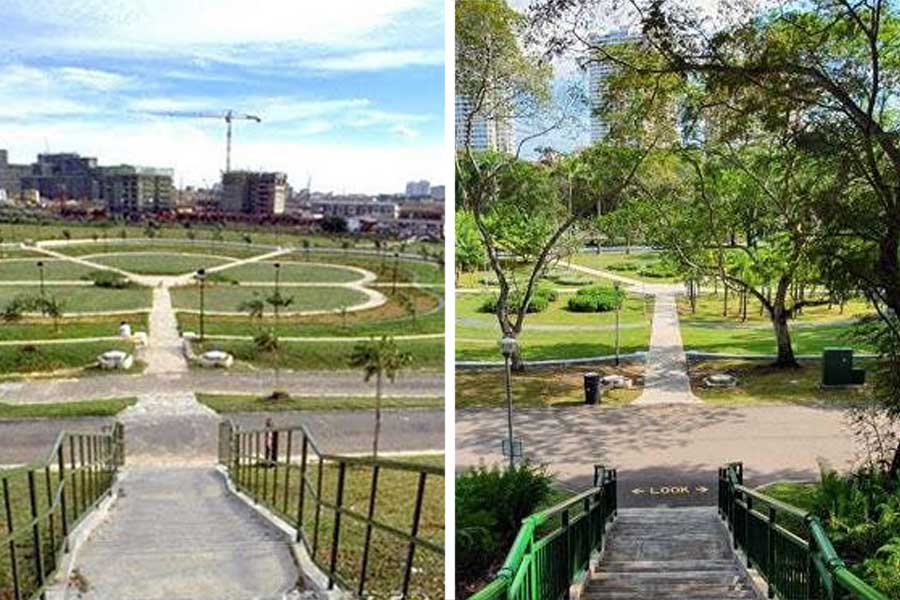 picture shows how cities are changing rapidly