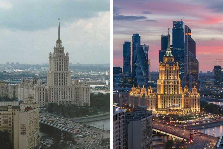 picture shows how cities are changing rapidly