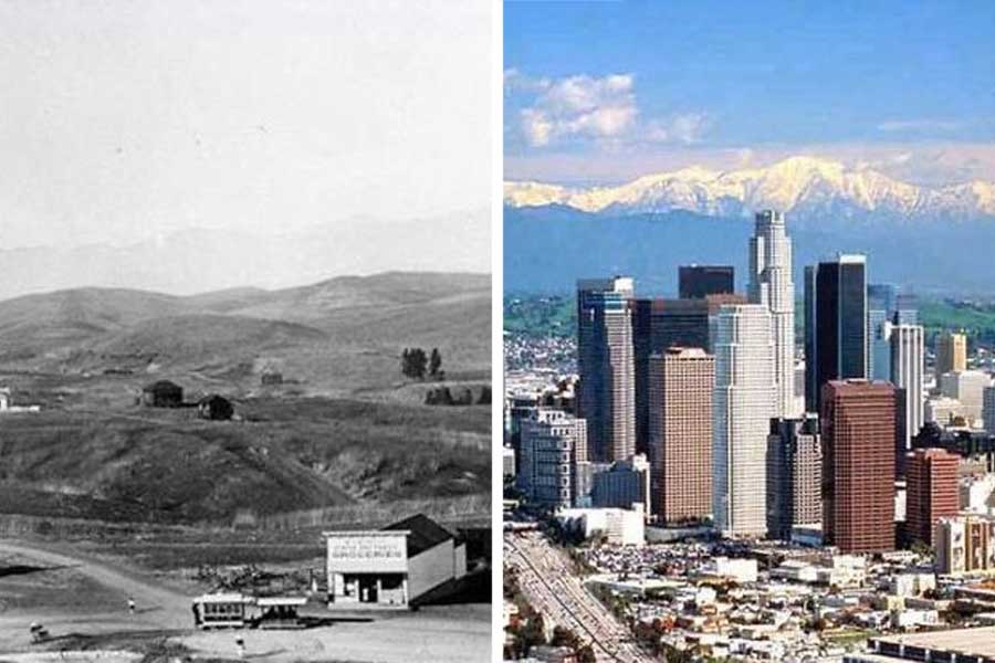 picture shows how cities are changing rapidly