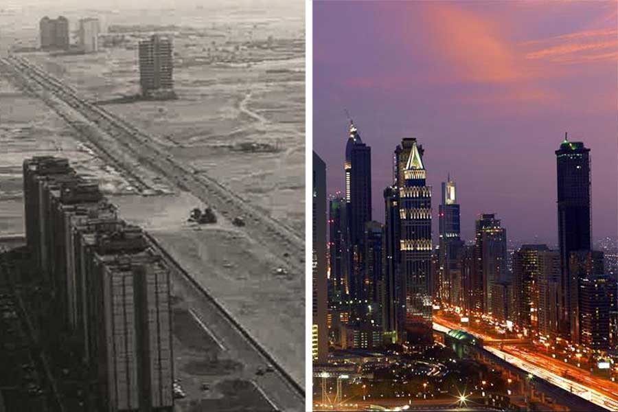 picture shows how cities are changing rapidly