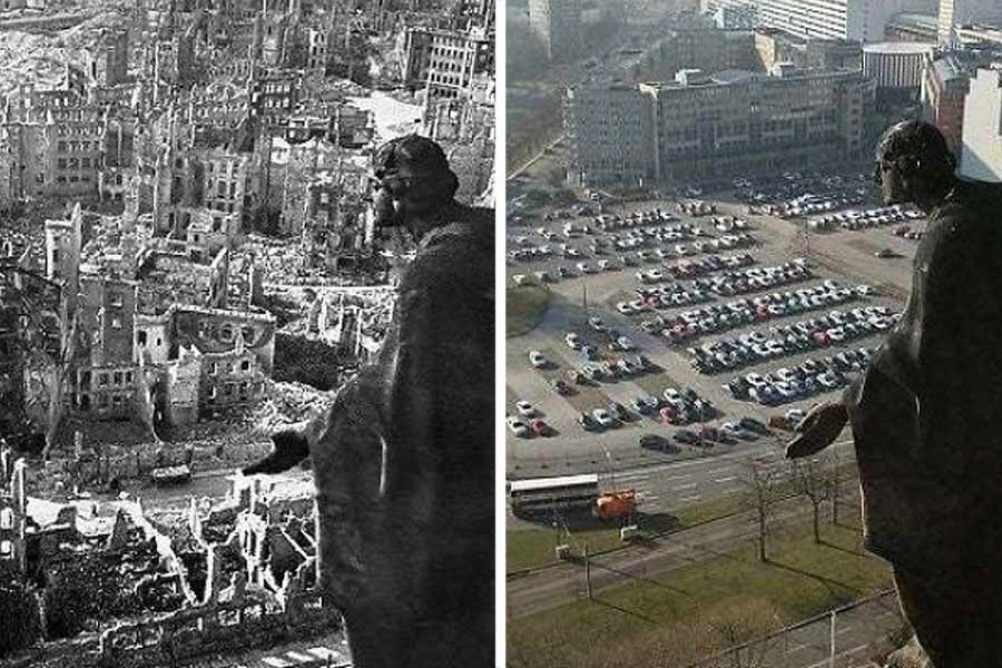 picture shows how cities are changing rapidly