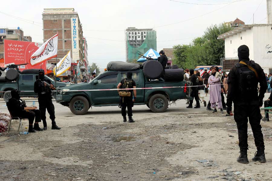 An image of Hotel Blast in Afghanistan