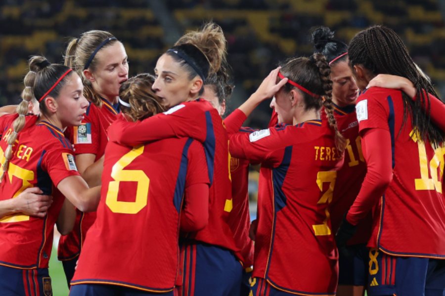 Picture of Women football team of spain
