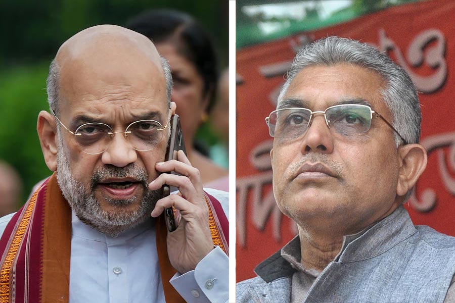 Amit Shah wants to meet BJP leader Dilip Ghosh on Thursday