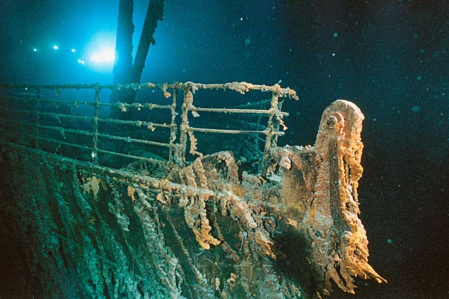 Creatures that can be found near Titanic wreck