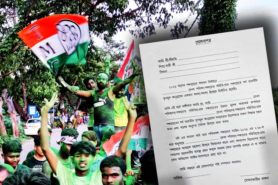 Even if the position is gone, there is an objection there will be no panchayat vote In the announcement from the winners TMC is signing
