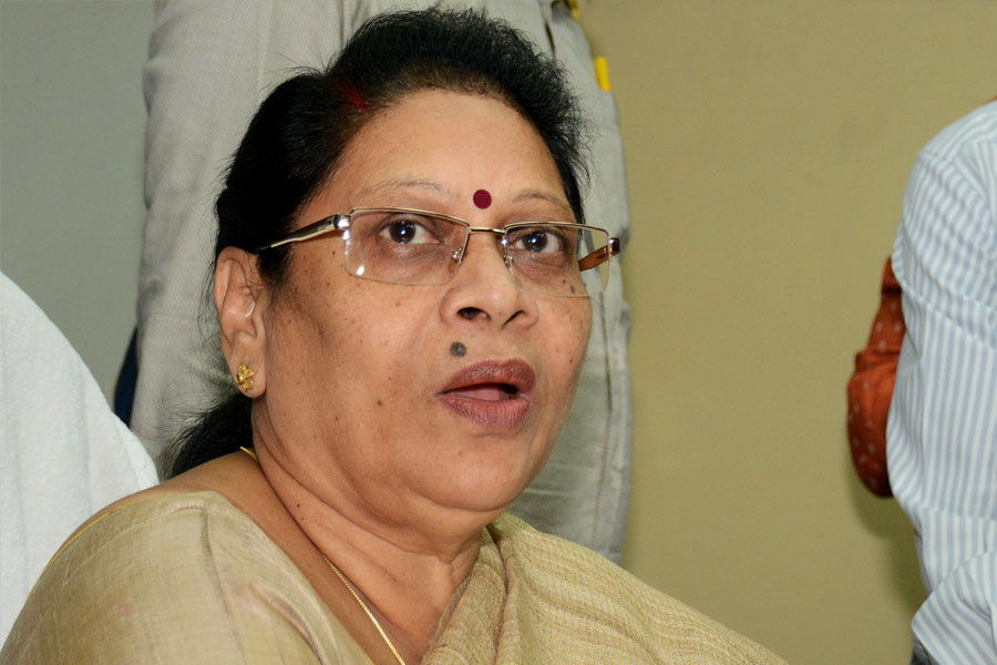 A photograph of KMC Chairperson\\\\\\\'s Mala Roy