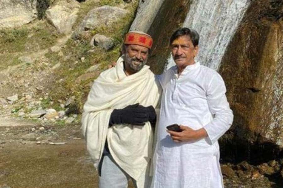 Rajinikanth in Himalayas