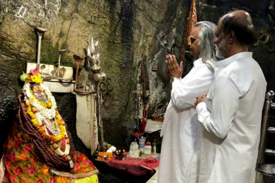 Rajinikanth in Himalayas