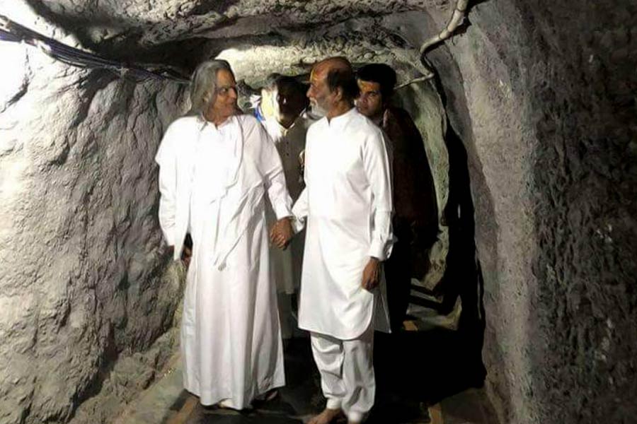 Rajinikanth in Himalayas