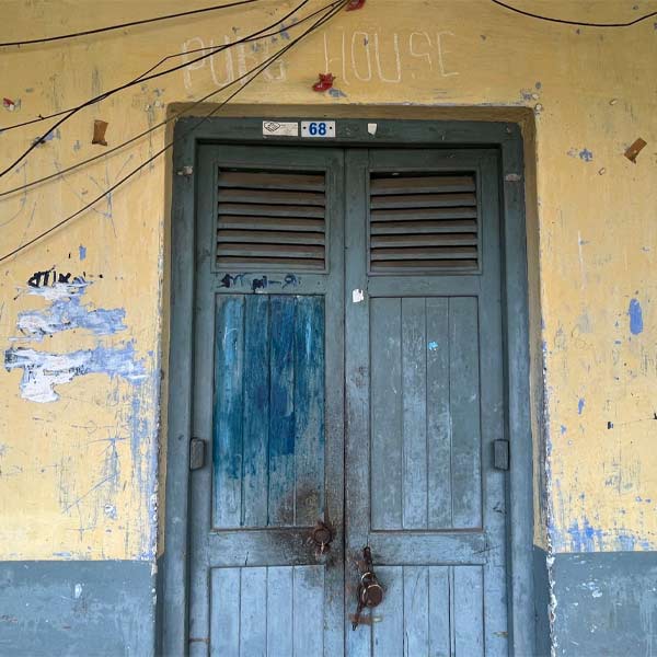 Jadavpur University main hostel.