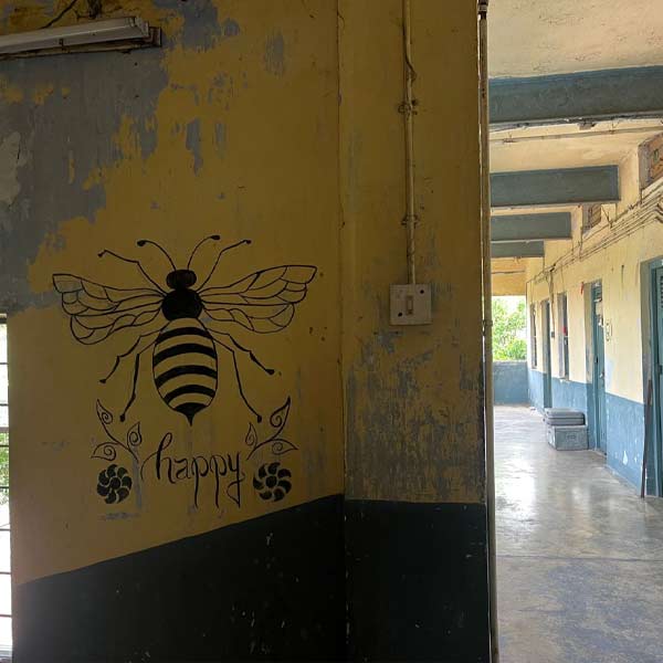 Jadavpur University main hostel.