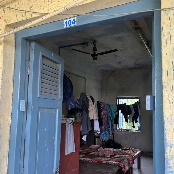 Jadavpur University main hostel.