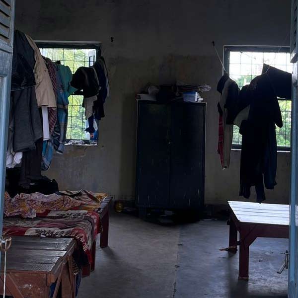 Jadavpur University main hostel.