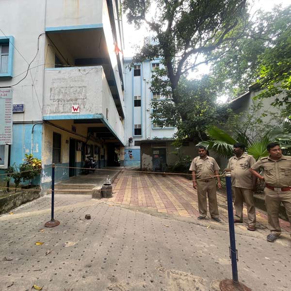 Jadavpur University main hostel.