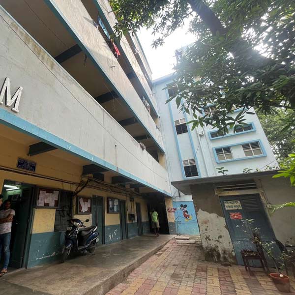 Jadavpur University main hostel.