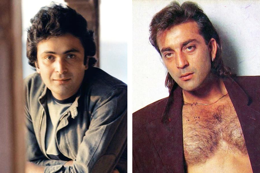 Sanjay Dutta once decided to beat Rishi Kapoor