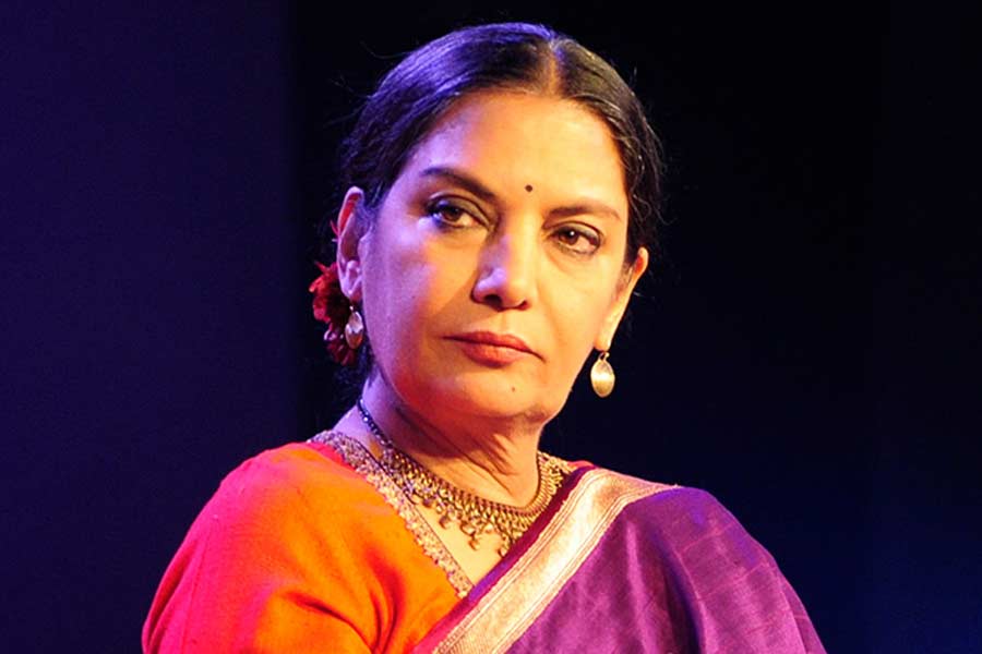 অভিনেত্রী শাবানা আজমি।