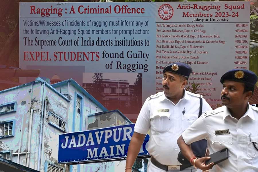 Police interrogated 14 more people in connection with the death of a student in Jadavpur University