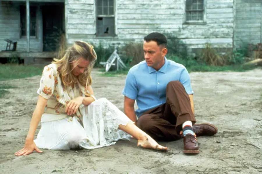Tom Hanks in Forrest Gump movie