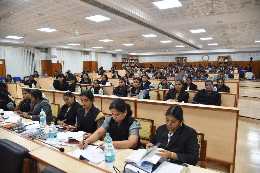 Students from National Judicial Academy.