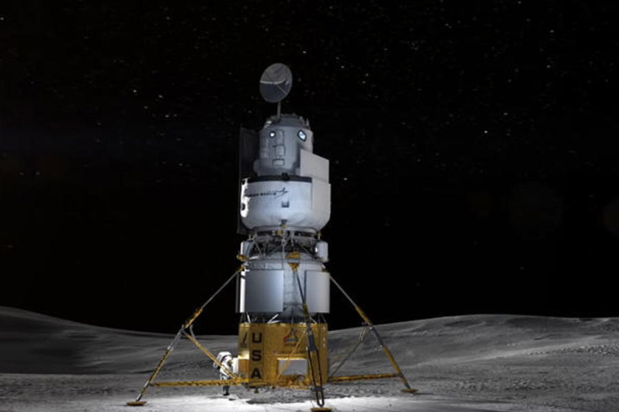 What are the trashes, that can be found in Moon surface 