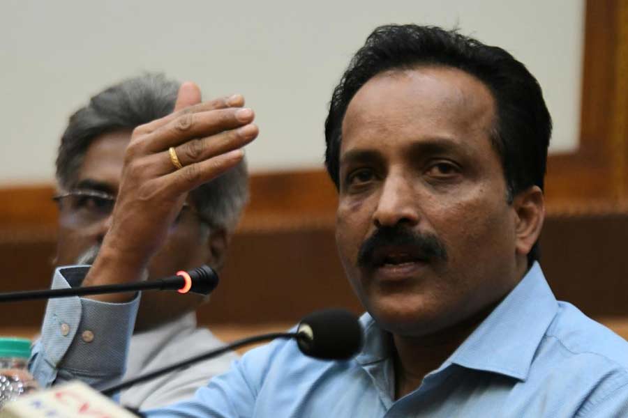 image of  ISRO Chairman S Somanath