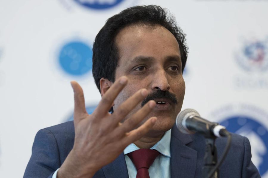 image of  ISRO Chairman S Somanath