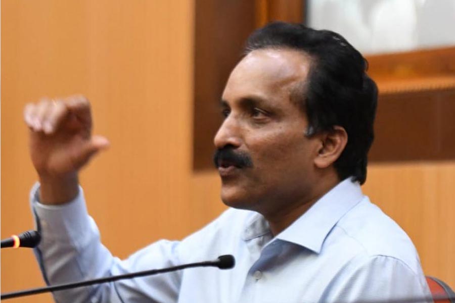 image of  ISRO Chairman S Somanath