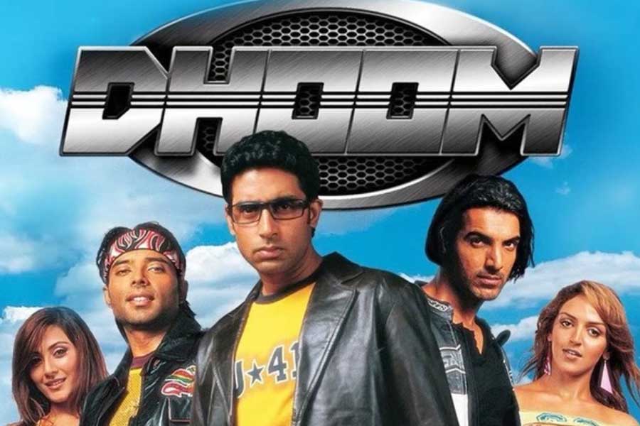 Dhoom movie poster