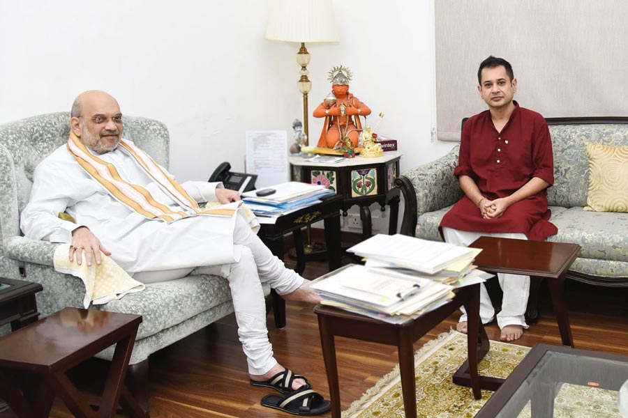 Tipra head holdes meeting with Amit Shah even after supporting CPM in by election