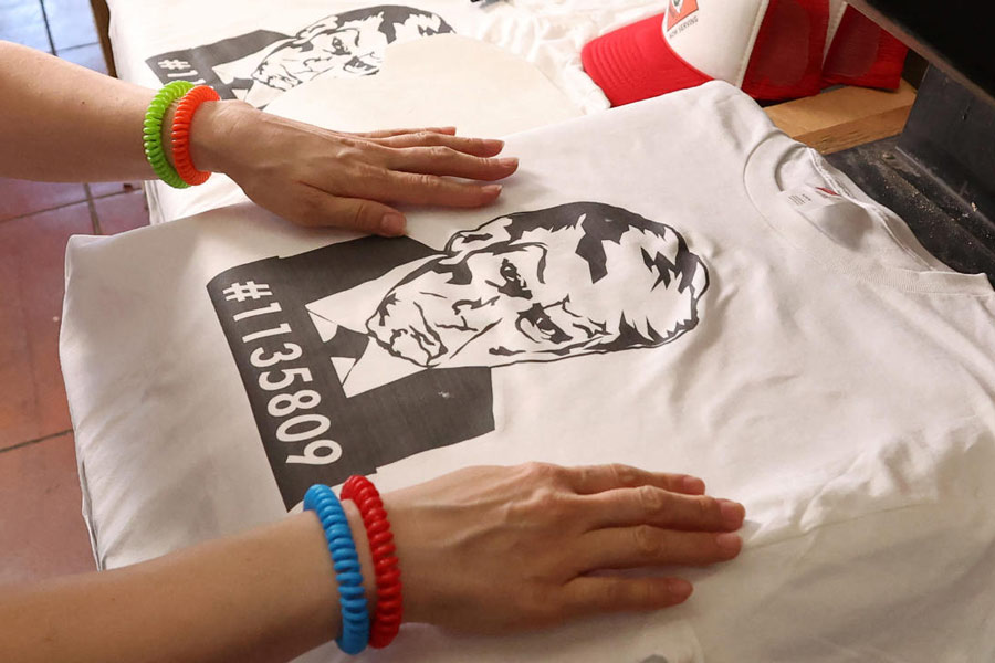 US President Joe Biden comments on Donald Trump's mug shot