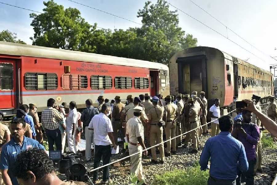 Tour operator arrested in Madurai train fire case.
