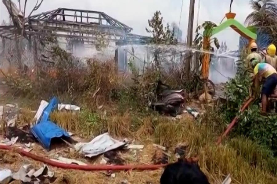 Dattapukur Firecracker Factory blast