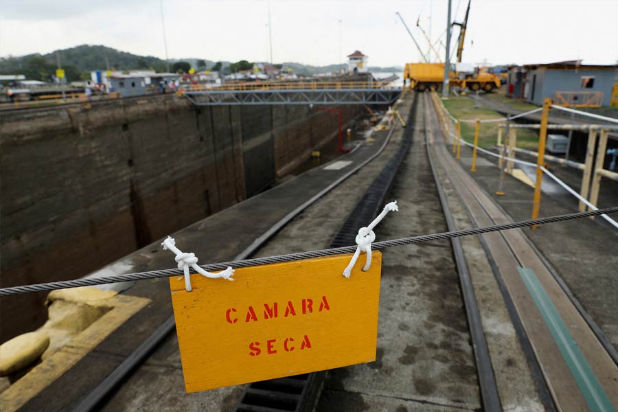 Worst jam is seen in Panama Canal now a day because of climate change