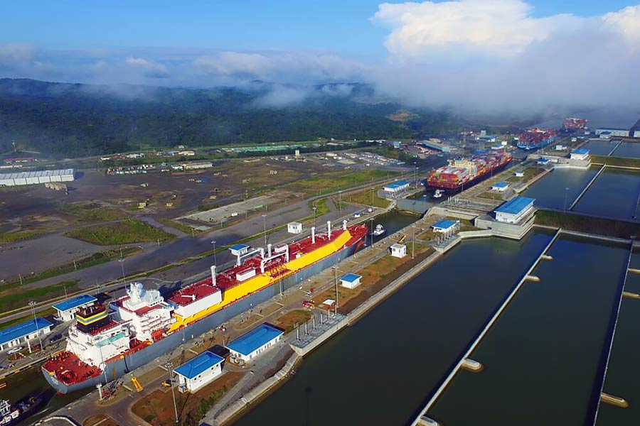 Worst jam is seen in Panama Canal now a day because of climate change