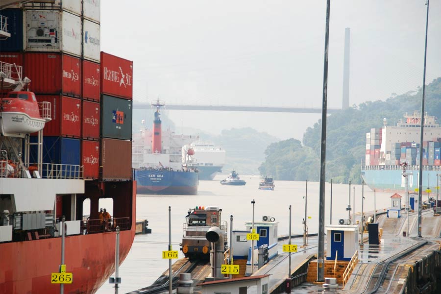Worst jam is seen in Panama Canal now a day because of climate change
