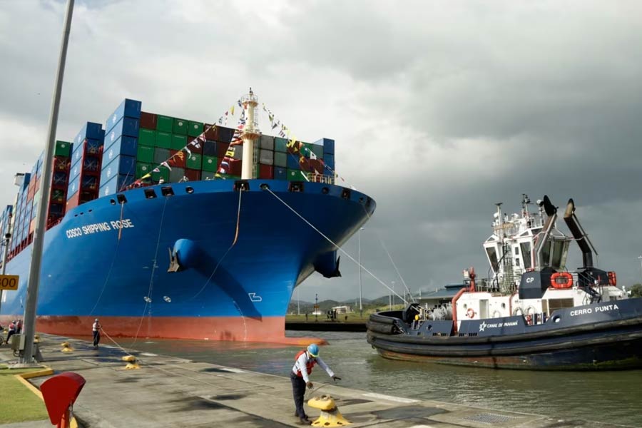 Worst jam is seen in Panama Canal now a day because of climate change