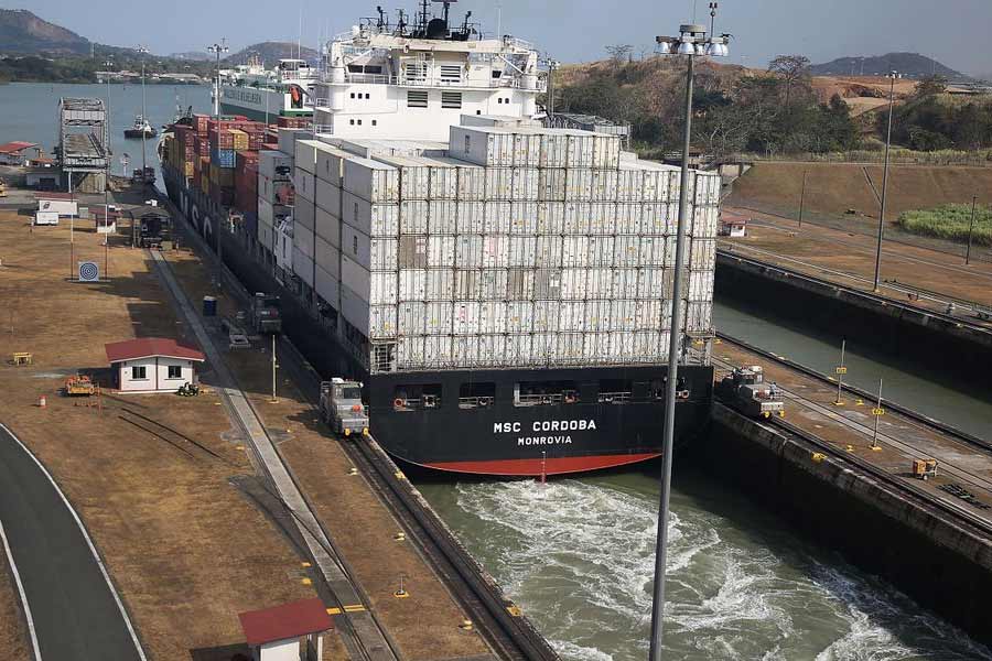 Worst jam is seen in Panama Canal now a day because of climate change