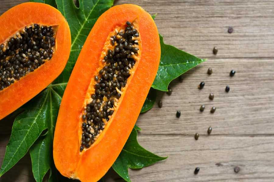 imaga of Papaya seeds.