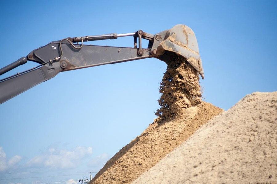 image of sand mining