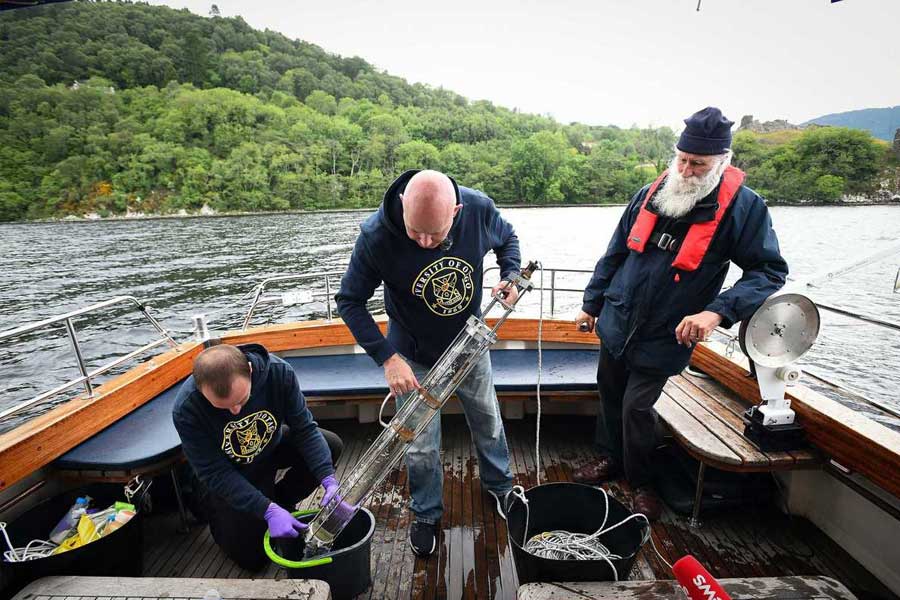 People of Scotland started operation to find mythical Loch Ness monster