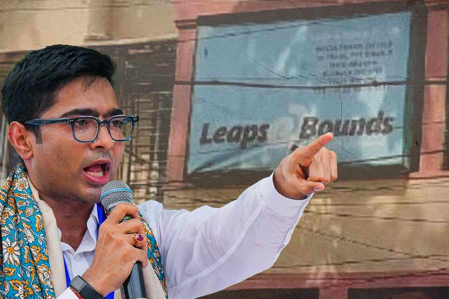 Abhishek Banerjee said on Leaps and Bounds Controversy on Monday
