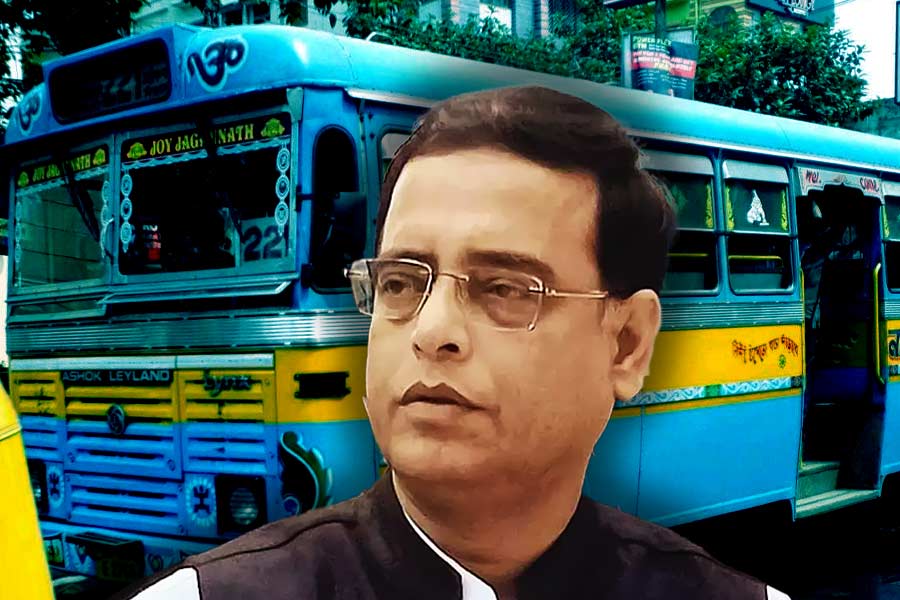 Transport Minister Snehashis Chakraborty